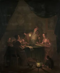 Une fête musicale aux chandelles