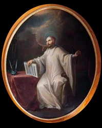 Représentation de saint Bernard de Clairvaux (1090-1153)
