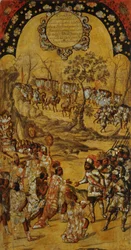 La Conquête du Mexique, Panneau VIII, c.1696-1715