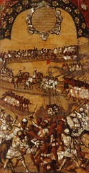 La Conquête du Mexique, Panneau XXI, vers 1696-1715