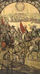 La conquête du Mexique par Hernan Cortes