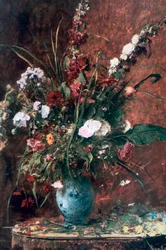 Grande nature morte aux fleurs, 1881