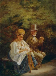 Le vieux célibataire, 1847-1849