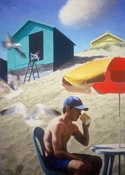 Journée aux cabanes de plage