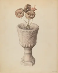 Calice, vers 1937 (aquarelle)