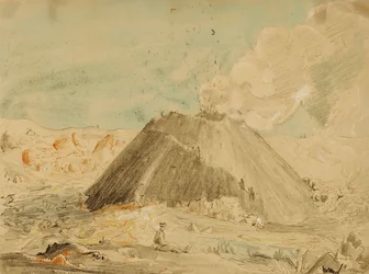 Figures près de Volcano