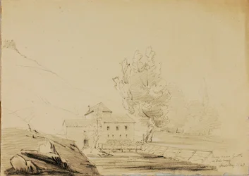 Moulin près de la grotte, Aldberg