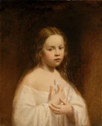 Portrait de la fille de Hiram Powers