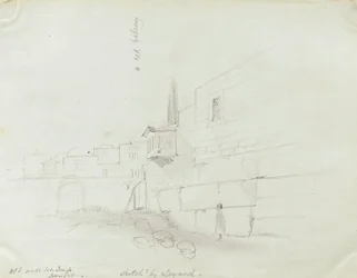 Balcon rouge, Jérusalem