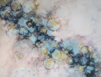 Fleurs bleues de rêve