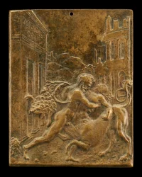 Hercule et un centaure