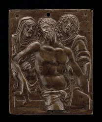 Le Christ mort soutenu par la Vierge et Saint Jean, 1513 ou avant