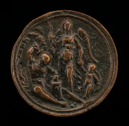 Vulcain, Victoire et Cupidon