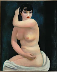Kiki de Montparnasse (oil on canvas)