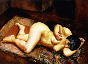Femme nue couchée