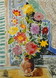 Vase de Fleurs ; Vase of Flowers