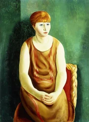 Woman Sitting ; Femme Assise