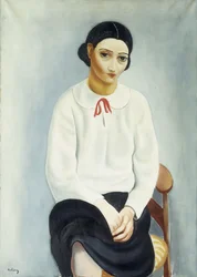 Woman in a White Blouse ; Femme au Chemisier Blanc
