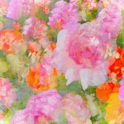 Abstrait floral onirique