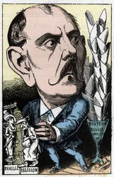 Portrait de Xavier de Montépin (Xavier Henri Aymon Perrin, comte de Montépin) (1823-1902), écrivain français