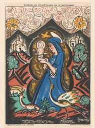 Marie avec enfant