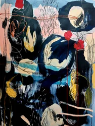 Flux abstrait sombre