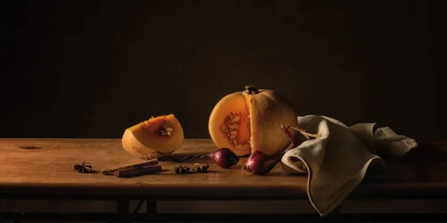 Nature morte « Récolte rustique »