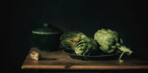Nature morte aux artichauts
