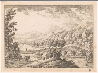 Paysage avec rivière