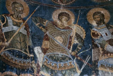 Les Saints Guerriers, Arétas, Nestor et Nicétas, 1407-18