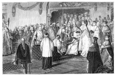 Couronnement de Louis XV, 1715, 1885