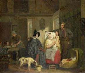Visite à une nouvelle mère
