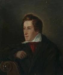 Portrait du poète Heinrich Heine