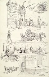 Types viennois 1885 (Vienne en été)