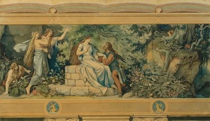 La belle Mélusine : II. À la source dans la forêt