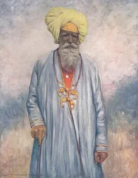 Un serviteur du Maharaja de Cutch