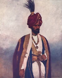 Un soldat de Son Altesse Dogra Sowar