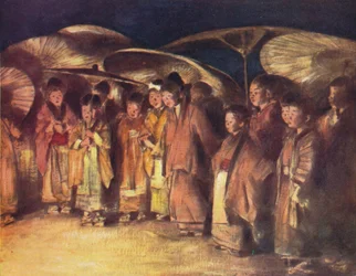 Scène de rue, Kioto
