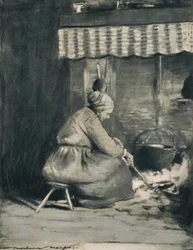 Un foyer à l