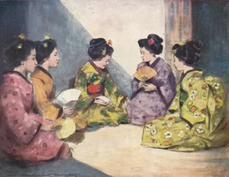 Papillons, vers 1887, 1901