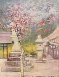 Fleur de pêcher, vers 1887, 1901