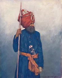Porteur de lance de Jind, 1903