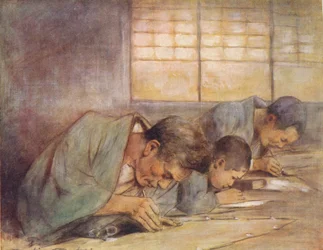 Fabricants de pochoirs, vers 1887, 1901