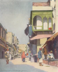 Une rue étroite, 1905