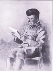 Colonel French, illustration de Après Pretoria : La guerre de guérilla, 1902
