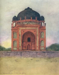 Tombeau du roi Babar, 1905