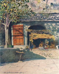 Le volet rouge, 1905