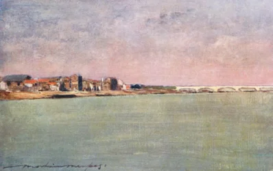 La Seine au coucher du soleil