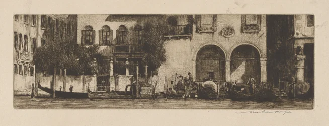 Palazzi sur le canal