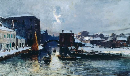 Chioggia sous la neige